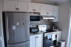 Kitchen cabinets after painting